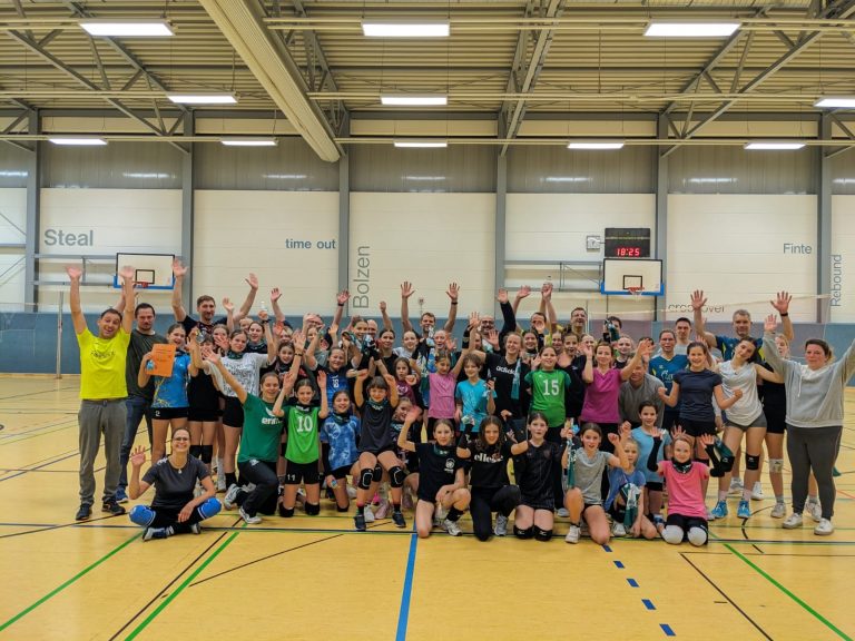 Weihnachtsfeier der weiblichen Volleyballjugend